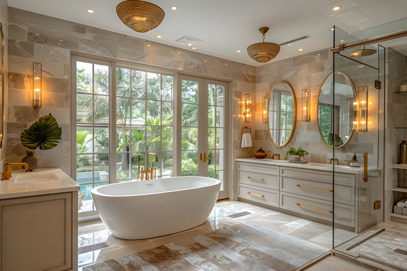 Elegant Bathroom with Modern Fixtures